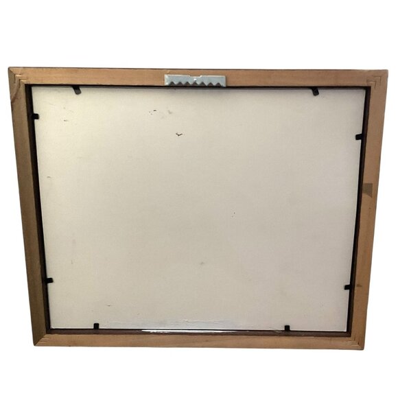 Framed Elephant On Toy Car Art Print In Wooden Frame With Beige Matting - Picture 10 of 11